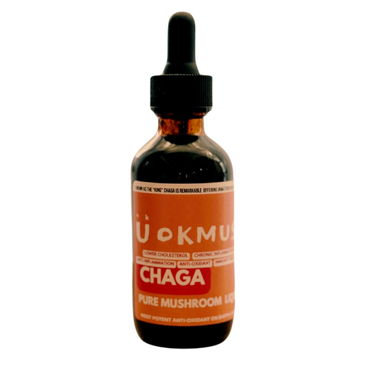 🪵 Pure Chaga Mushroom Liquid Extract Supplement: The World's Most Potent Anti-Oxidant 🚀 60x 1000mg Servings
