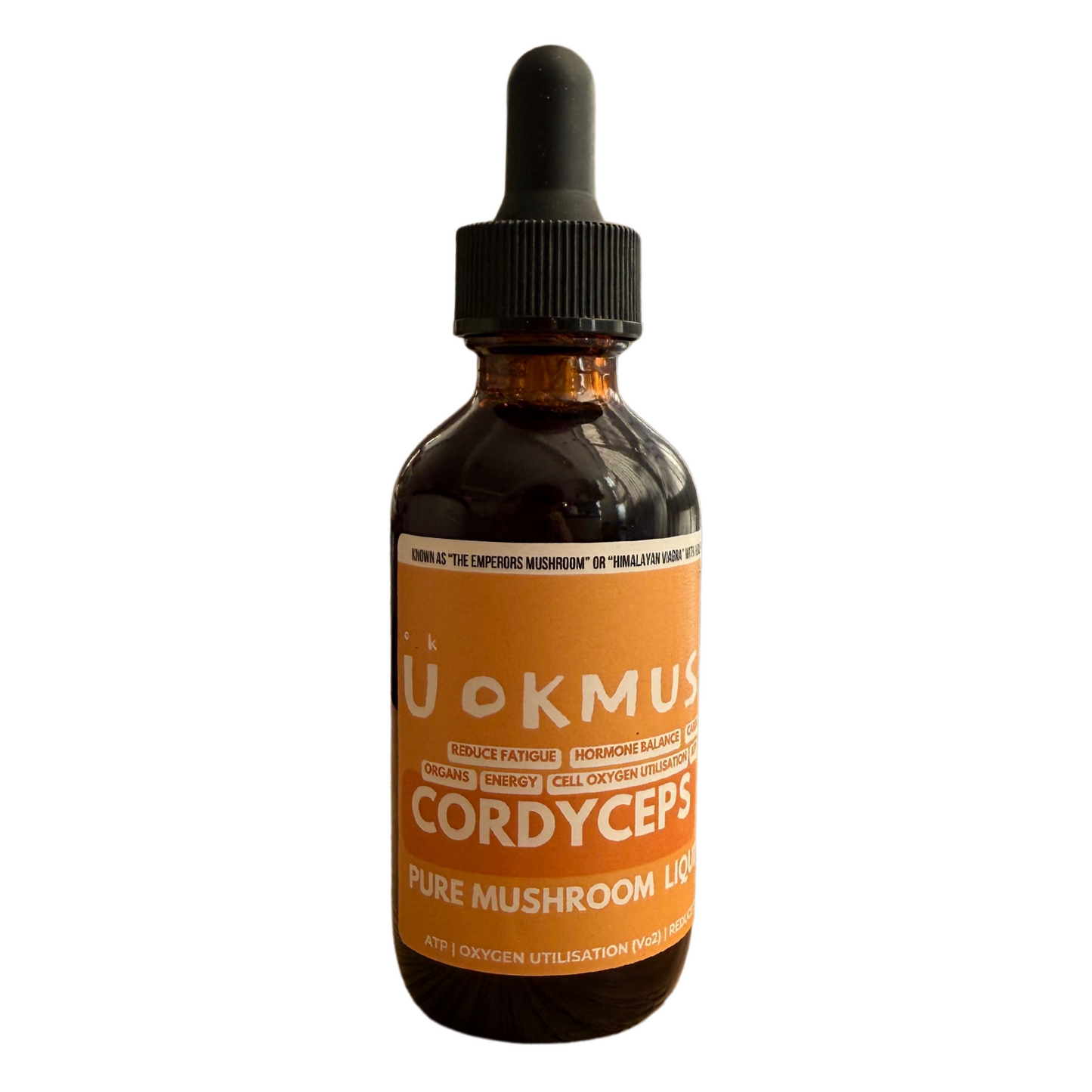 🪸 Pure Cordyceps Mushroom Supplement Extract: Organs, Immunity, Energy, Performance, Recovery & Stamina 🫁 60x 1000mg Servings