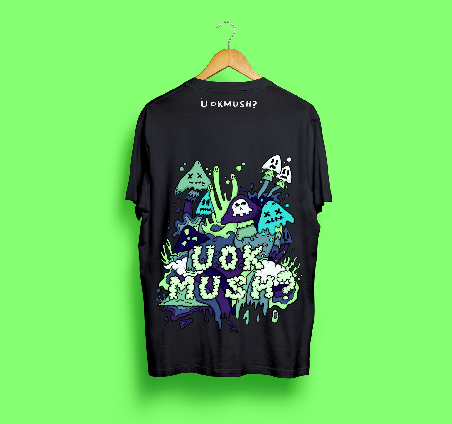 Toxic Mush Fungi Fashion Mushroom T-Shirt